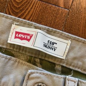 Levis jeans beige